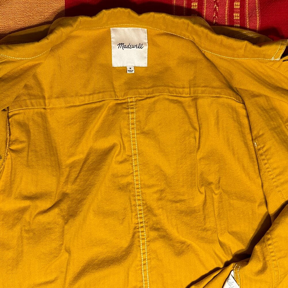 Madewell Cropped Chore Jacket Tungsten - Picture 9 of 10